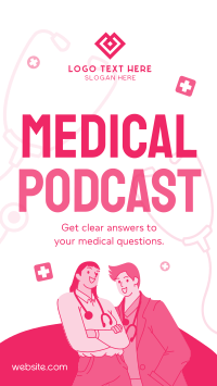 Podcast Medical Instagram story Image Preview