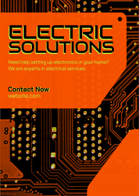 Electrical Circuit Flyer Image Preview