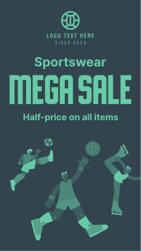 Super Sports Sale Facebook story Image Preview