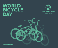 Happy World Bicycle Day Facebook post Image Preview