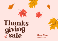 Thanksgiving Promo Postcard Image Preview