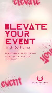 Hype DJ Booking Instagram Reel Design