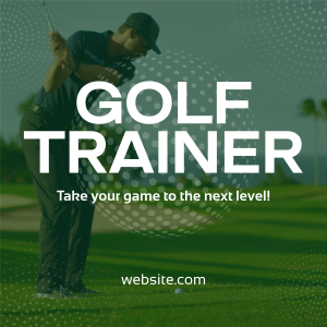 Golf Trainer Instagram post Image Preview