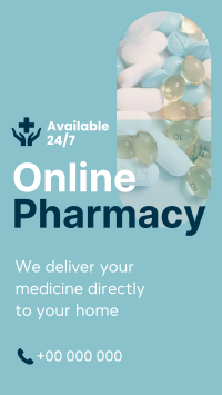 Modern Online Pharmacy Instagram Story Design