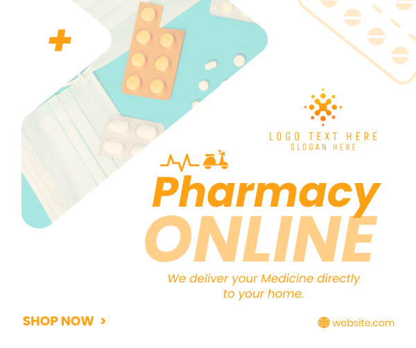 Medicine Delivery Facebook Post Design Image Preview