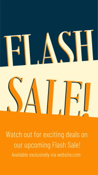 Flash Sale Stack YouTube short Image Preview