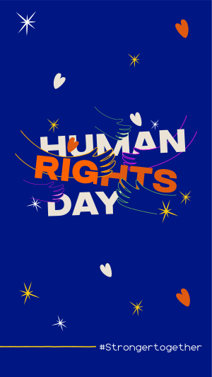 Human Rights Day Movement Facebook story Image Preview