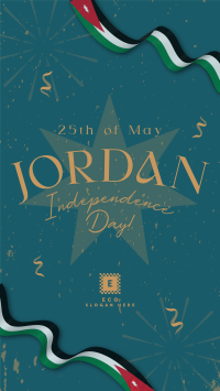 Jordan Independence Ribbon Facebook story Image Preview