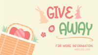 Easter Basket Giveaway Facebook event cover Image Preview