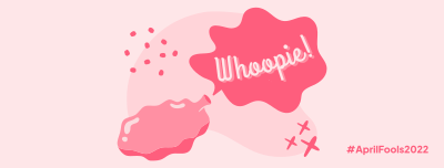 Whoopie April Fools Facebook cover Image Preview