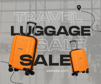 Travel Luggage Sale Facebook post Image Preview