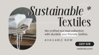 Sustainable Textiles Collection Video Image Preview