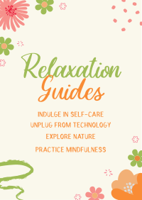 Relaxing List Flyer Design