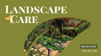 Landscape Care Facebook Event Cover Design