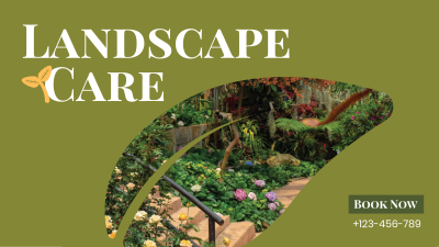 Landscape Care Facebook event cover Image Preview