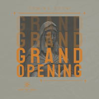 Grand Launching Instagram post Image Preview