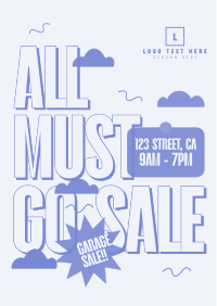 Garage Sale Quirky Flyer Image Preview