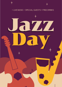 Special Jazz Day Flyer Image Preview