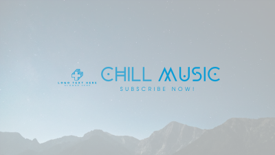 Calm Music YouTube Banner Image Preview