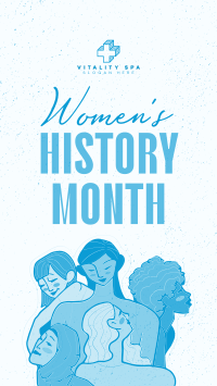 Women's History Month March Instagram Reel Design