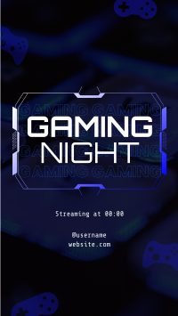 Streamers Night Facebook story Image Preview