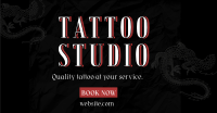 Amazing Tattoo Facebook Ad Design