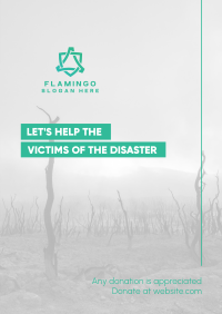 Help Disaster Victims Poster Image Preview