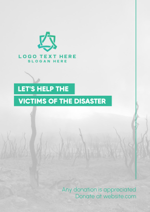 Help Disaster Victims Poster Image Preview