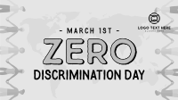 Zero Discrimination Celebration Facebook Event Cover Design