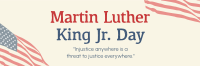 Martin Luther King Day Twitter Header Image Preview