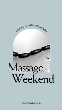 Massage Weekend Facebook Story Image Preview