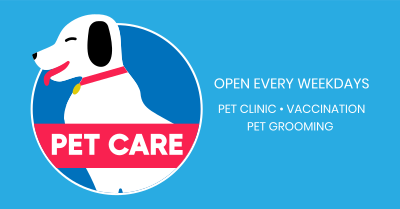 Pet Care Services Facebook ad Image Preview