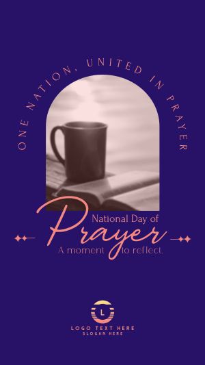 National Day Of Prayer Instagram story Image Preview