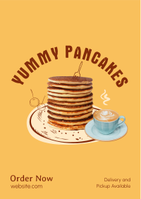 Delicious Breakfast Pancake  Flyer Image Preview