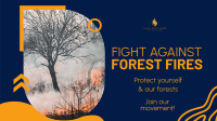 Fight Against Forest Fires Facebook event cover Image Preview