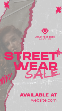 Streetwear Sale TikTok Video Design