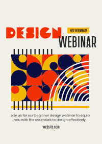 Beginner Design Webinar Poster Preview