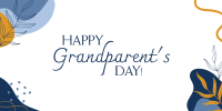 Grandparent's Day Abstract Twitter post Image Preview