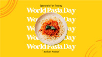 Pasta For Italy Facebook event cover Image Preview