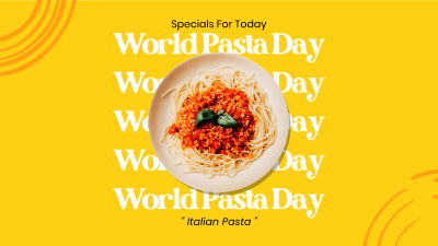Pasta For Italy Facebook event cover Image Preview