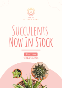 New Succulents Flyer Image Preview