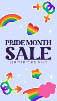 Pride Day Flash Sale TikTok Video Design