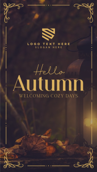 Hello Autumn Greeting YouTube Short Preview