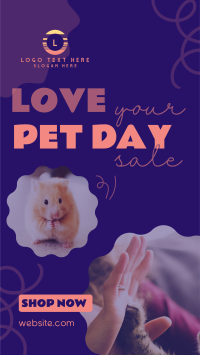 Love Your Pet Day Sale TikTok Video Preview