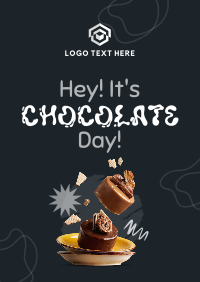 Chocolatey Cake Flyer Design