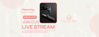 Joining Livestream Facebook cover Image Preview