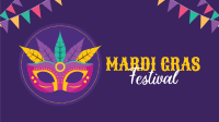 Mardi Gras Festival Facebook event cover Image Preview