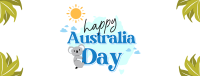 Koala Astralia Celebration Facebook cover Image Preview
