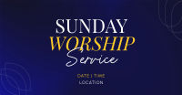 Worship Livestream Facebook Ad Design