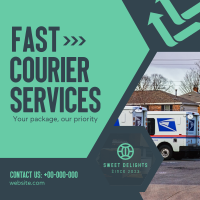 Fast & Reliable Delivery Instagram post Image Preview